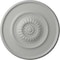 Ekena Millwork Wigan Ceiling Medallion, Hand-Painted Frost, 29 3/4"OD x 1 1/2"P CM29WGFRF - alternate 1